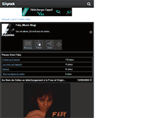 Tablet Screenshot of faby686868.skyrock.com