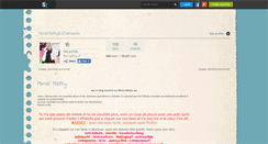 Desktop Screenshot of mimiemathyenchansons.skyrock.com
