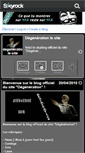 Mobile Screenshot of degeneration-le-site.skyrock.com