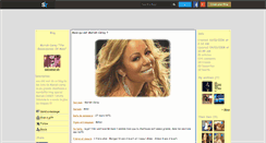 Desktop Screenshot of ladivamariah.skyrock.com