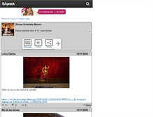 Tablet Screenshot of danse-oriental13.skyrock.com