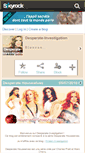 Mobile Screenshot of desperate-investigation.skyrock.com