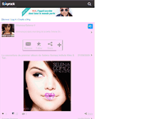 Tablet Screenshot of glamourselena.skyrock.com