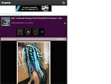 Tablet Screenshot of c0lorz-dreads.skyrock.com