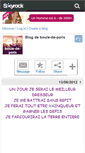 Mobile Screenshot of boule-de-poils.skyrock.com