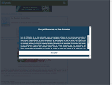 Tablet Screenshot of leboudoirdeslolitas.skyrock.com