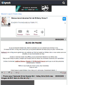 Tablet Screenshot of brittannysnow.skyrock.com