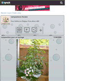 Tablet Screenshot of fleuristebene.skyrock.com