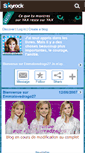 Mobile Screenshot of emmalovedrago27.skyrock.com