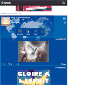 Tablet Screenshot of gloirededieu45.skyrock.com
