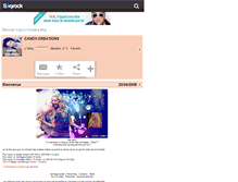 Tablet Screenshot of candy-creations.skyrock.com