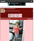 Tablet Screenshot of hilaryduff9302.skyrock.com