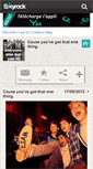 Mobile Screenshot of everyone-else-but-you-1d.skyrock.com