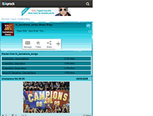 Tablet Screenshot of barcelona-music.skyrock.com