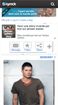 Mobile Screenshot of jensen-ackles-story.skyrock.com