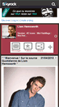 Mobile Screenshot of hemsworthxliam.skyrock.com