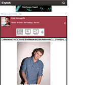 Tablet Screenshot of hemsworthxliam.skyrock.com