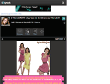 Tablet Screenshot of hilaryduff62700.skyrock.com