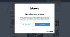 Desktop Screenshot of info-blocus-amiens.skyrock.com