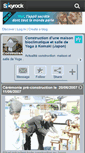 Mobile Screenshot of construireaujapon.skyrock.com