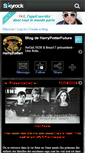 Mobile Screenshot of harrypotterfuture.skyrock.com