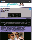 Tablet Screenshot of beyonce-so-fierce.skyrock.com