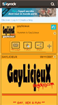 Mobile Screenshot of gaylicieux.skyrock.com