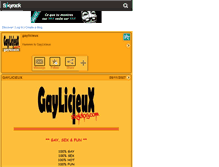 Tablet Screenshot of gaylicieux.skyrock.com