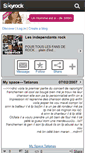 Mobile Screenshot of inde-rock.skyrock.com