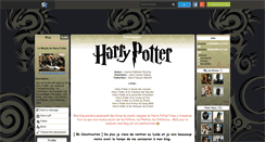 Desktop Screenshot of harrypottermagicworld.skyrock.com