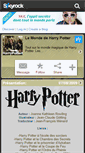 Mobile Screenshot of harrypottermagicworld.skyrock.com