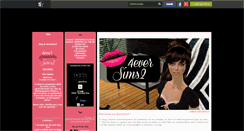 Desktop Screenshot of 4eversims2.skyrock.com