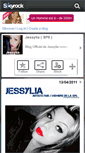 Mobile Screenshot of jessylia.skyrock.com