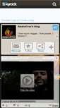 Mobile Screenshot of amarucruz.skyrock.com