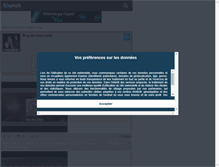 Tablet Screenshot of maelyse63.skyrock.com
