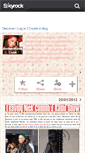 Mobile Screenshot of amberrose-look.skyrock.com