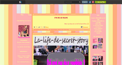 Desktop Screenshot of la-life-de-secret-story.skyrock.com