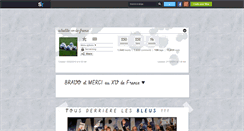 Desktop Screenshot of actualite-xv-de-france.skyrock.com