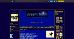 Desktop Screenshot of dream-team7370.skyrock.com