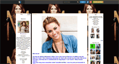 Desktop Screenshot of missfanmiley.skyrock.com