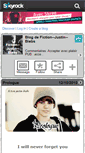 Mobile Screenshot of fiction--justin--biebs.skyrock.com