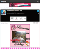 Tablet Screenshot of bebe-lilly95.skyrock.com