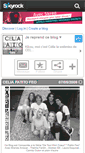 Mobile Screenshot of celia-patito-feo.skyrock.com