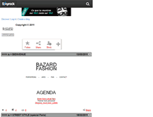 Tablet Screenshot of bazardfashion.skyrock.com
