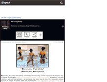 Tablet Screenshot of amazing-body.skyrock.com