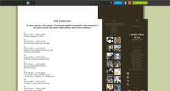 Desktop Screenshot of chris-pine-web.skyrock.com