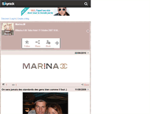 Tablet Screenshot of dear-marina.skyrock.com