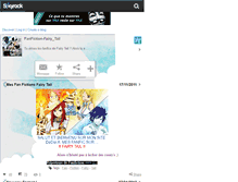 Tablet Screenshot of ff-fairy-tail.skyrock.com