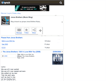 Tablet Screenshot of fanjonas-brothers.skyrock.com