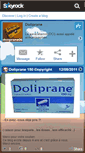 Mobile Screenshot of doliprane06.skyrock.com